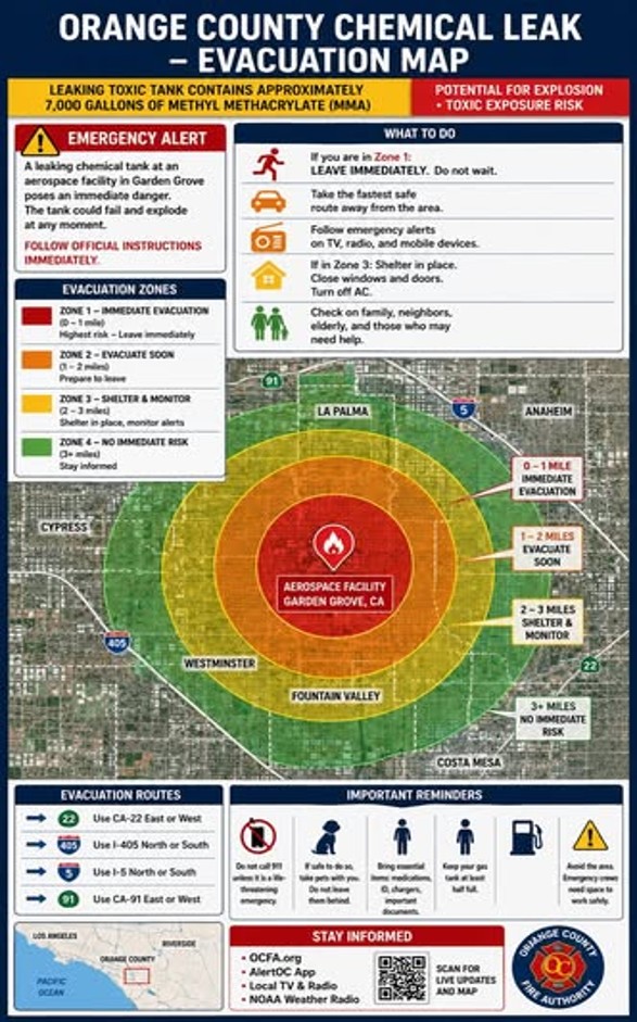 Về vụ 50,000 người phải di tản ở Little Saigon:  GKN AEROSPACE  LÀ CÔNG TY GÌ, SẢN XUẤT GÌ?